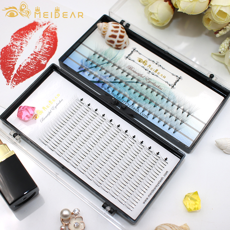 Wholesale custom packaging for luxury pre fans volume eyelash extension